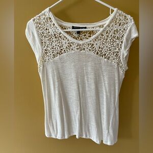 Cable and Gauge Crochet Women’s Top